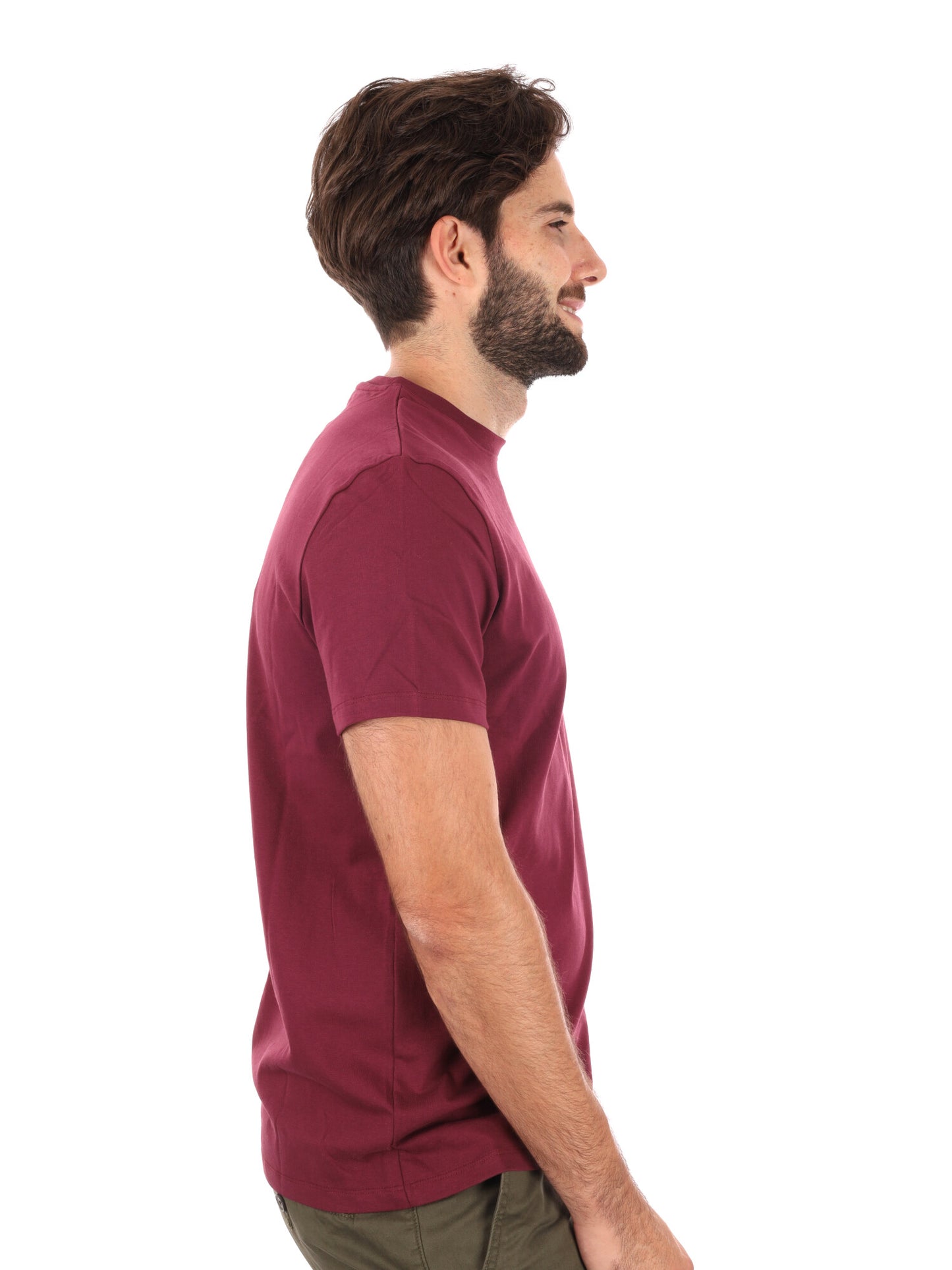 T-SHIRT DUNSTAN RIVER TIMBERLAND DA UOMO BORDEAUX