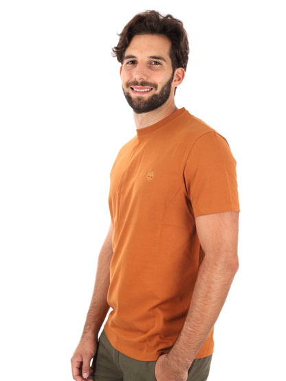 T-SHIRT DUNSTAN RIVER TIMBERLAND DA UOMO RUGGINE