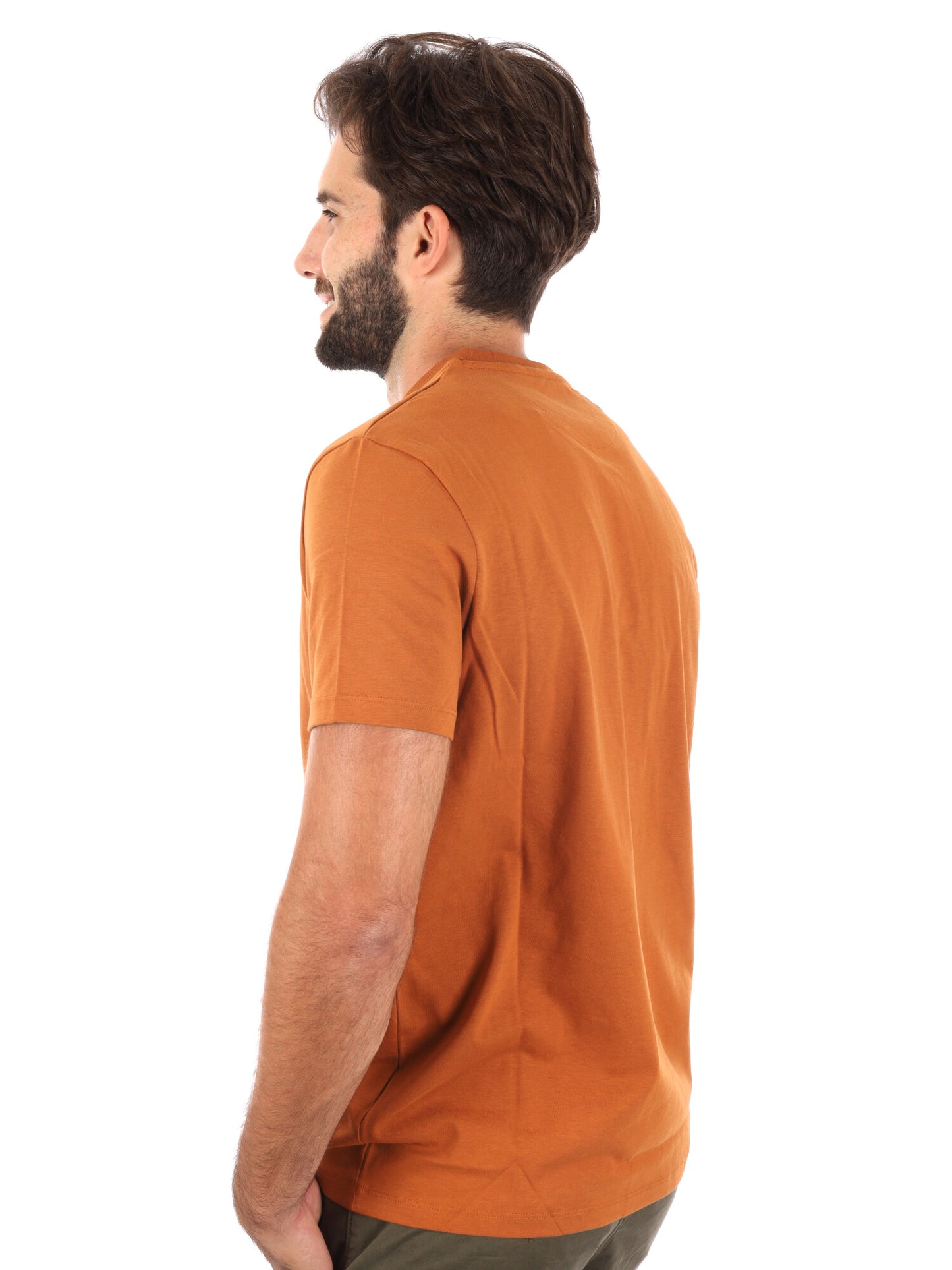 T-SHIRT DUNSTAN RIVER TIMBERLAND DA UOMO RUGGINE