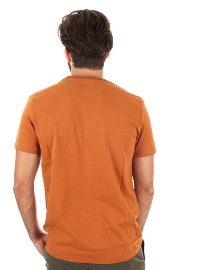 T-SHIRT DUNSTAN RIVER TIMBERLAND DA UOMO RUGGINE