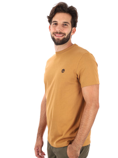 T-SHIRT DUNSTAN RIVER TIMBERLAND DA UOMO OCRA