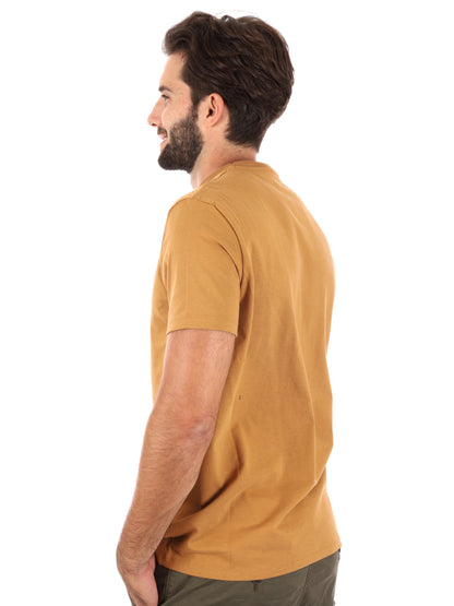 T-SHIRT DUNSTAN RIVER TIMBERLAND DA UOMO OCRA