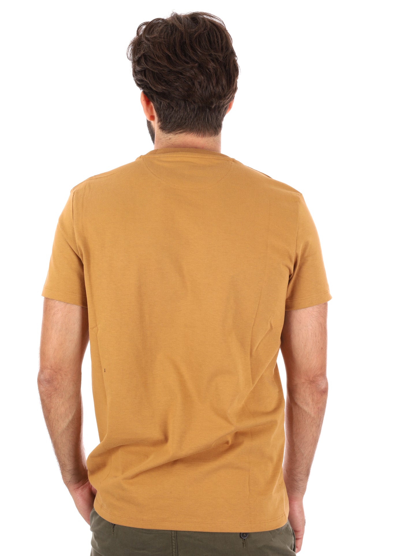 T-SHIRT DUNSTAN RIVER TIMBERLAND DA UOMO OCRA