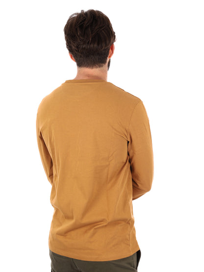 T-SHIRT MANICHE LUNGHE TIMBERLAND UOMO OCRA