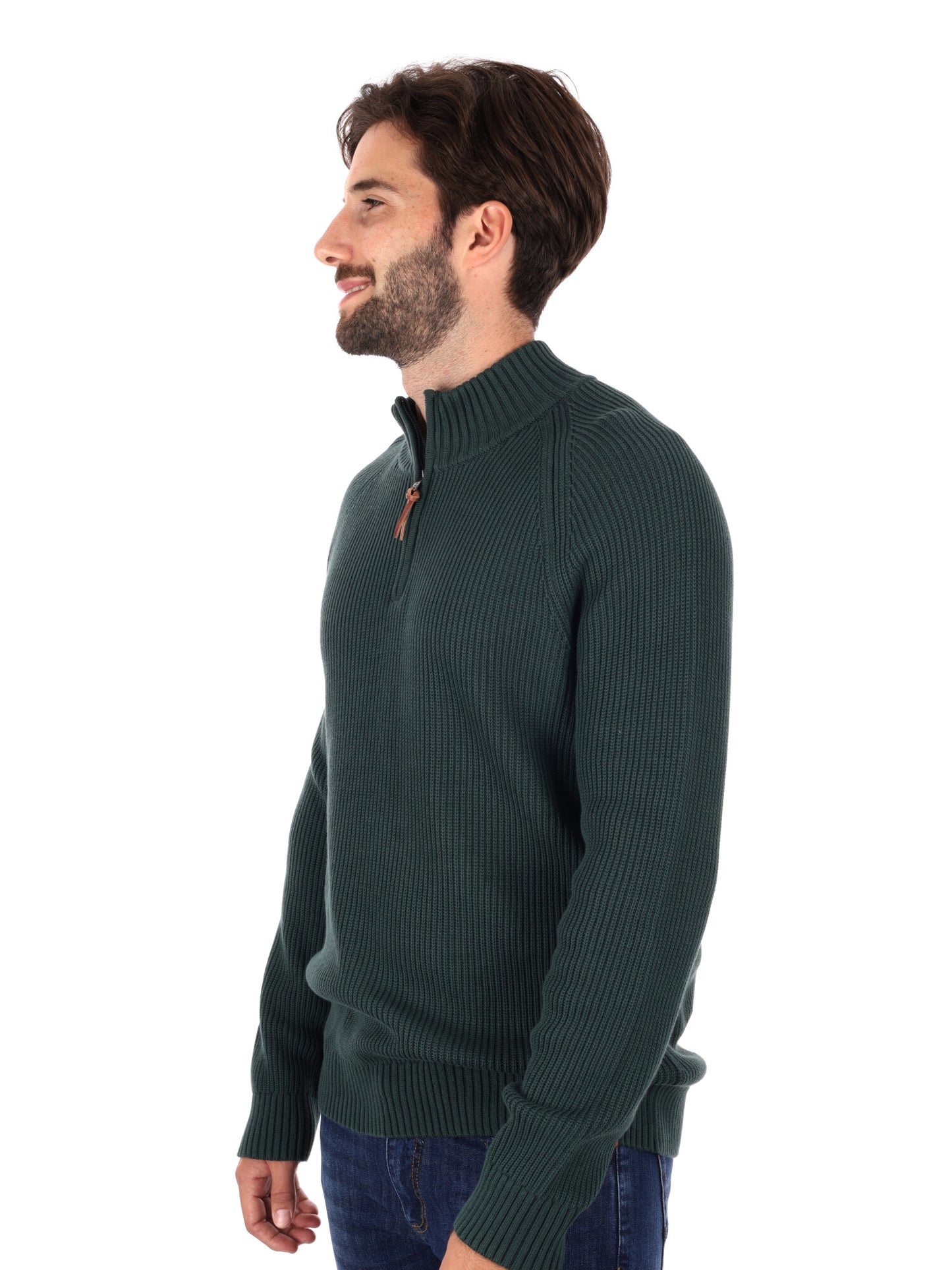 PULLOVER CON 1/4 ZIP WILLIAMS RIVER TIMBERLAND DA UOMO VERDE
