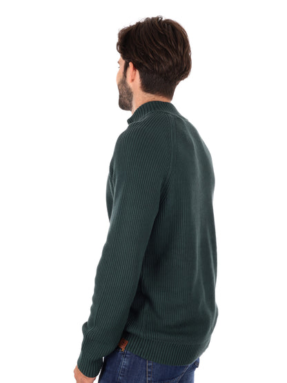 PULLOVER CON 1/4 ZIP WILLIAMS RIVER TIMBERLAND DA UOMO VERDE