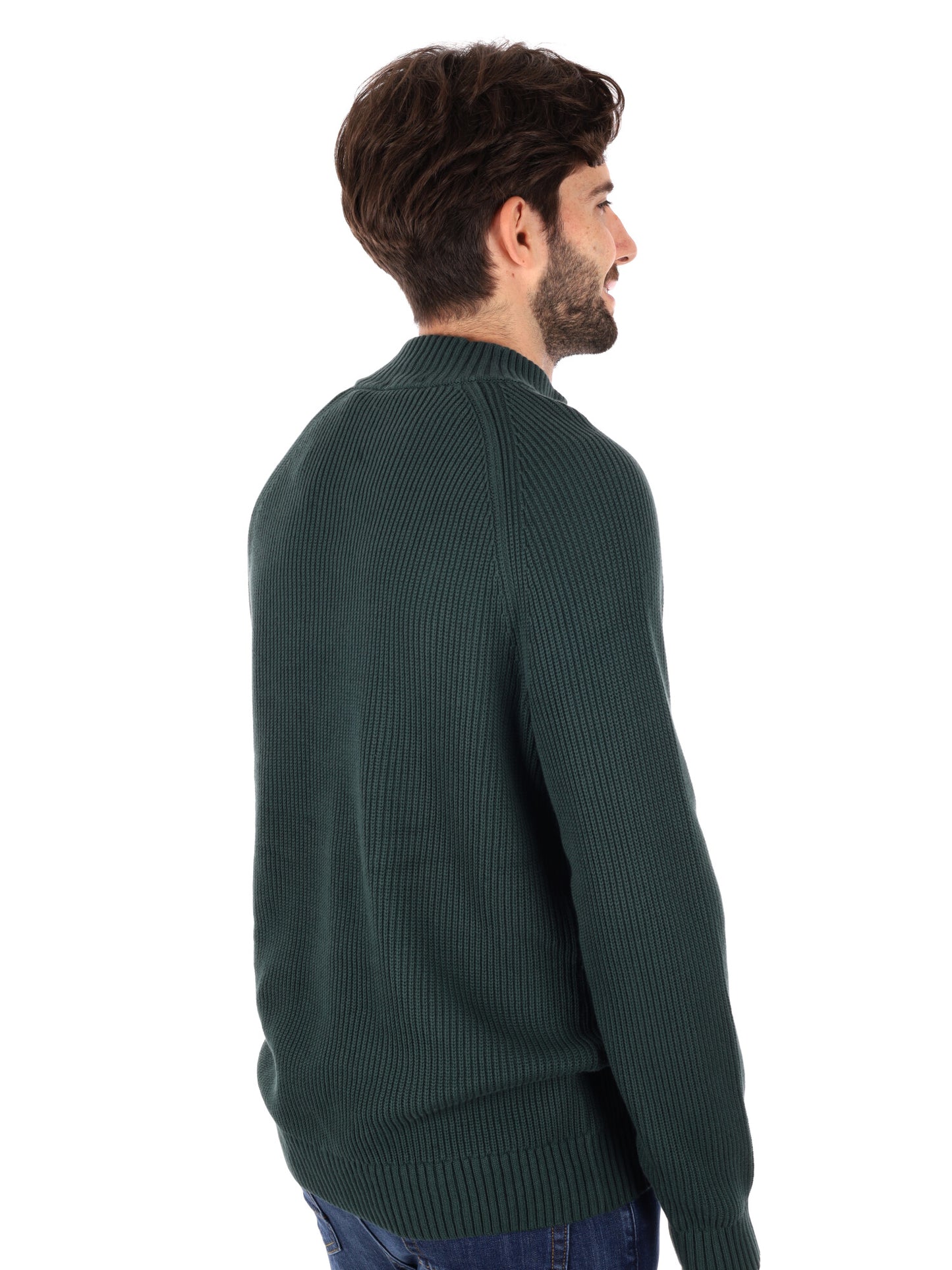 PULLOVER CON 1/4 ZIP WILLIAMS RIVER TIMBERLAND DA UOMO VERDE