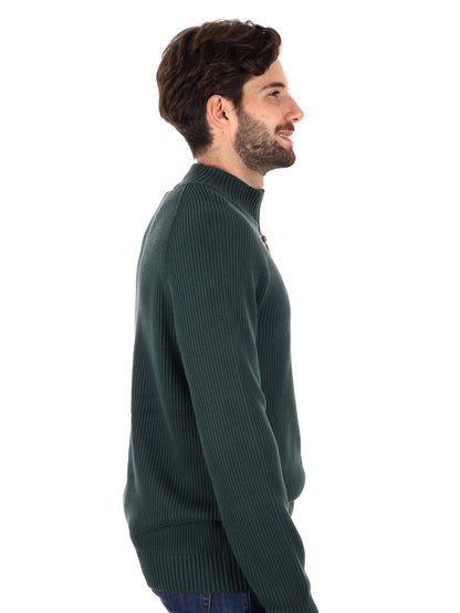 PULLOVER CON 1/4 ZIP WILLIAMS RIVER TIMBERLAND DA UOMO VERDE