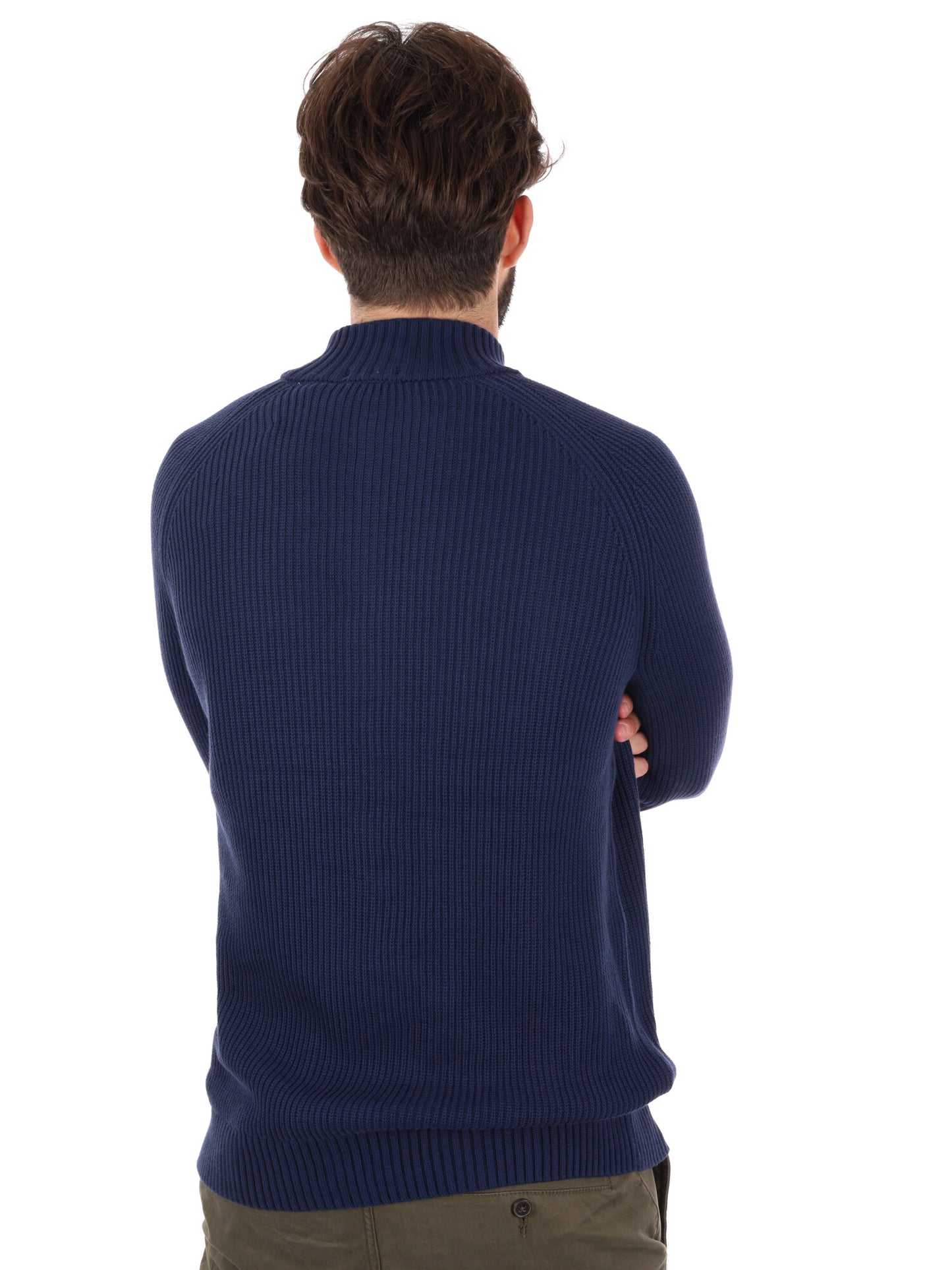 PULLOVER CON 1/4 ZIP WILLIAMS RIVER TIMBERLAND DA UOMO BLU