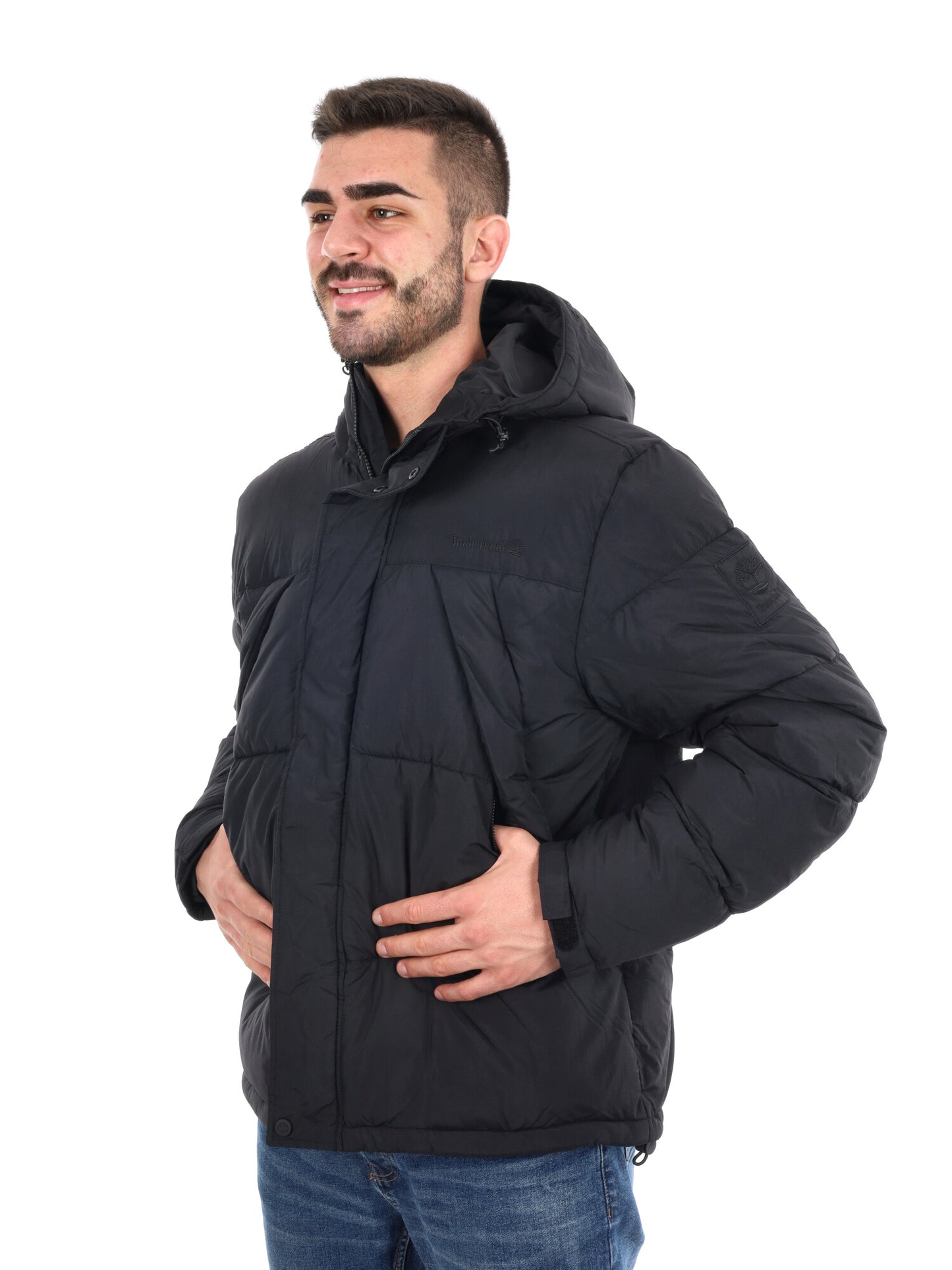 GIUBBINO IDROREPELLENTE MOUNTAIN TIMBERLAND DA UOMO NERO