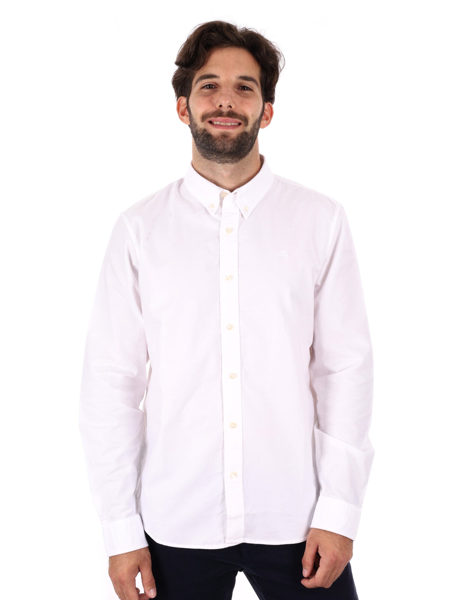 CAMICIA OXFORD TIMBERLAND DA UOMO BIANCO