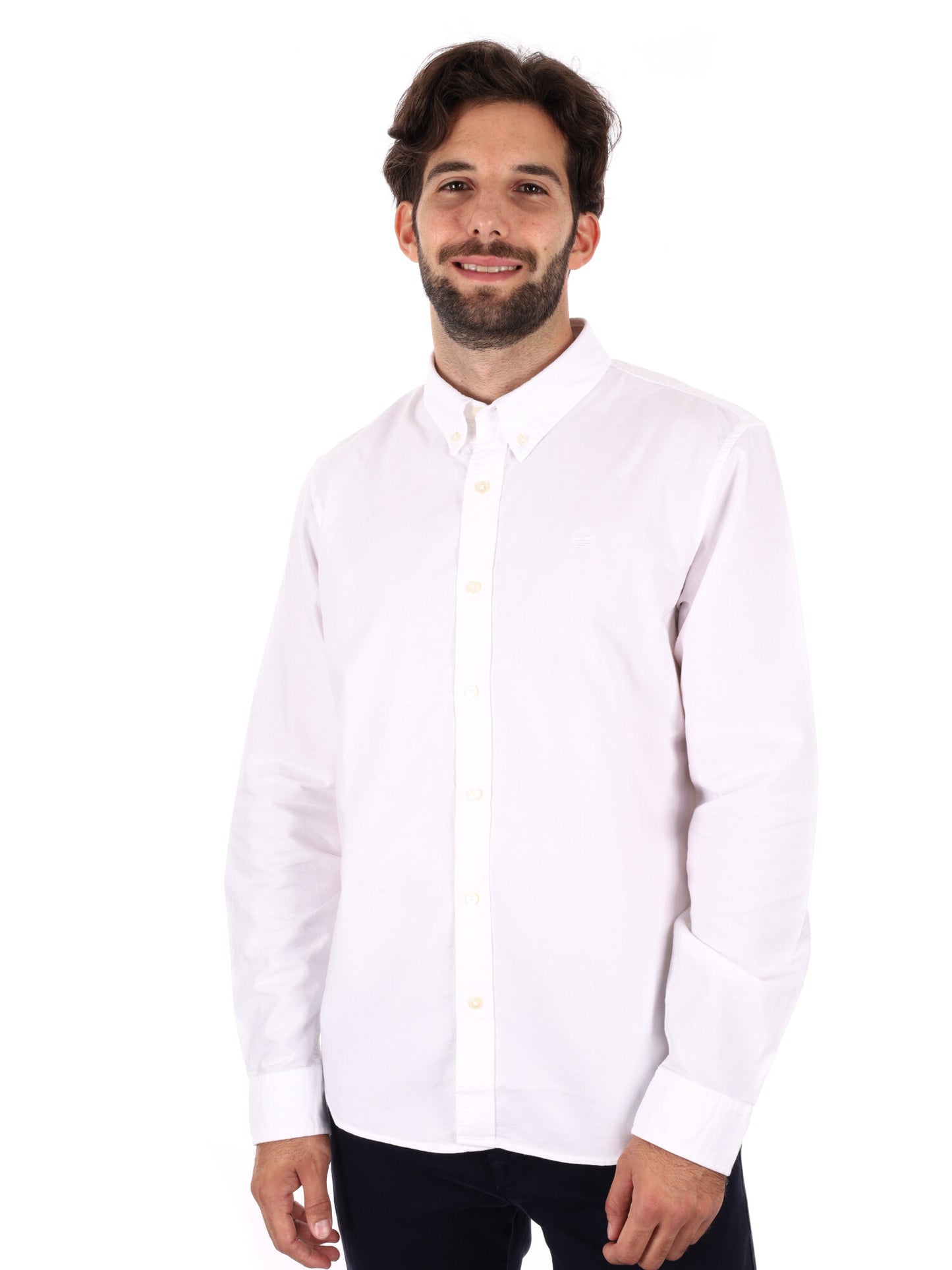CAMICIA OXFORD TIMBERLAND DA UOMO BIANCO