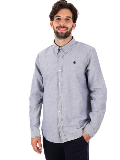 CAMICIA OXFORD TIMBERLAND DA UOMO BLU