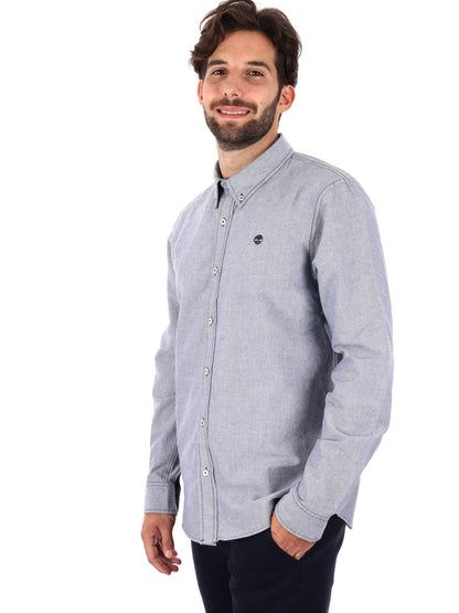 CAMICIA OXFORD TIMBERLAND DA UOMO BLU