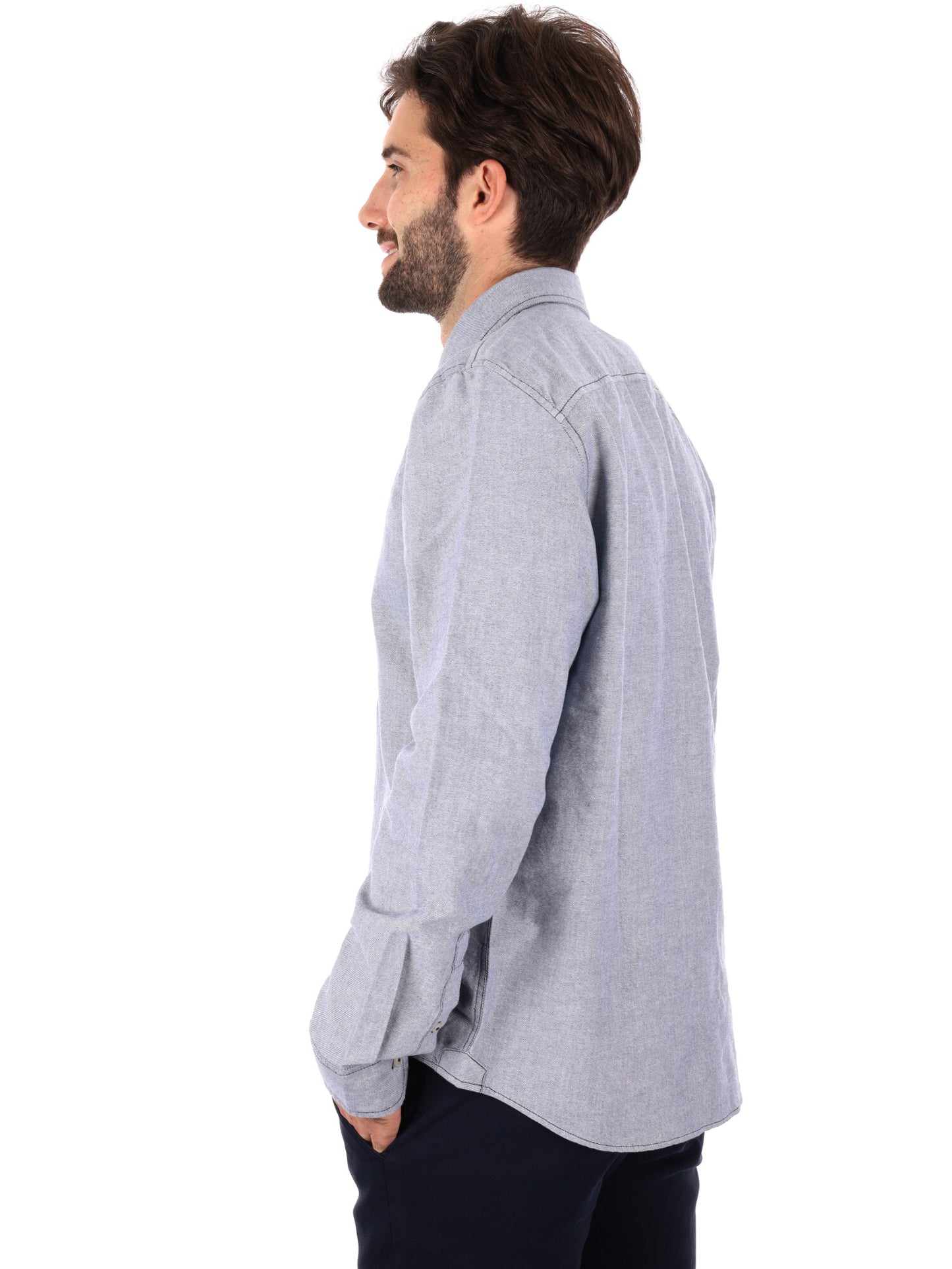 CAMICIA OXFORD TIMBERLAND DA UOMO BLU