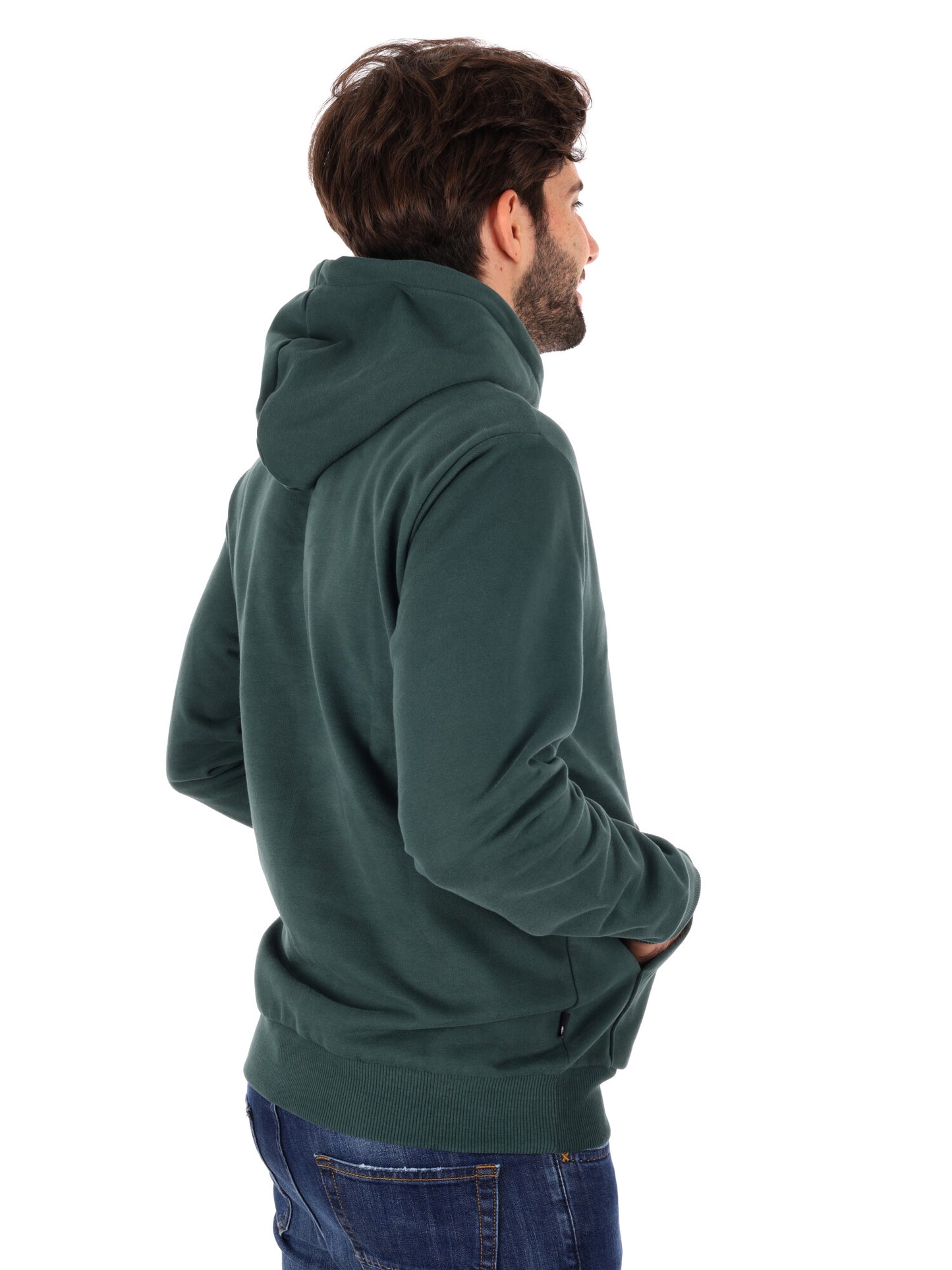 FELPA CON CAPPUCCIO HAMPTON TIMBERLAND DA UOMO VERDE