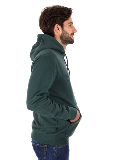 FELPA CON CAPPUCCIO HAMPTON TIMBERLAND DA UOMO VERDE