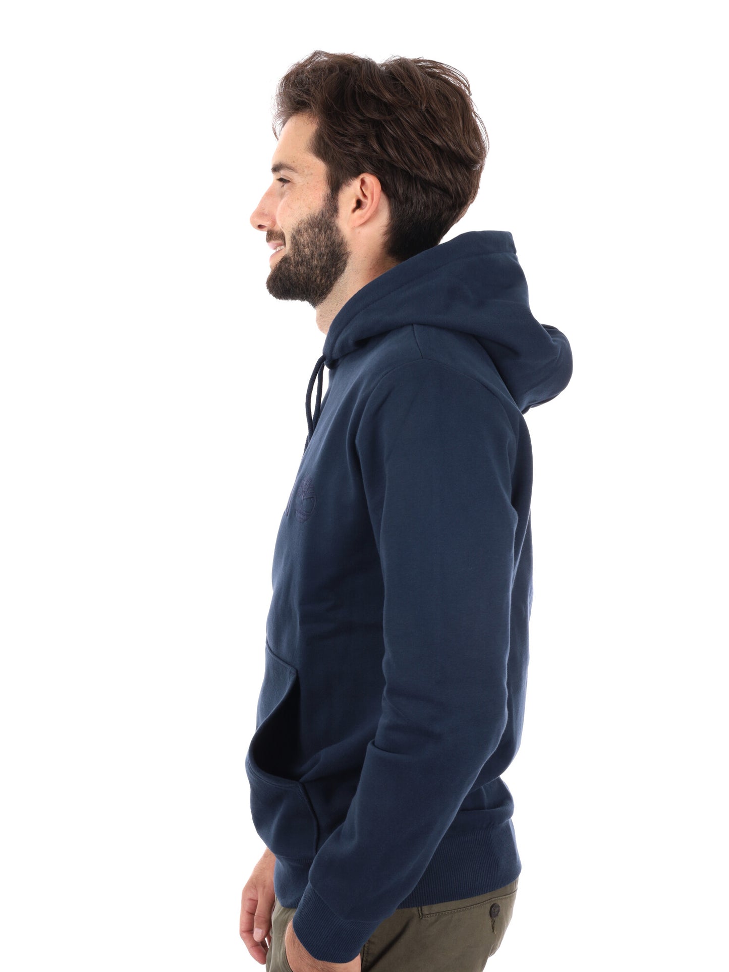 FELPA CON CAPPUCCIO HAMPTON TIMBERLAND DA UOMO BLU