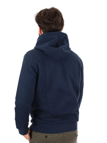 FELPA CON CAPPUCCIO HAMPTON TIMBERLAND DA UOMO BLU