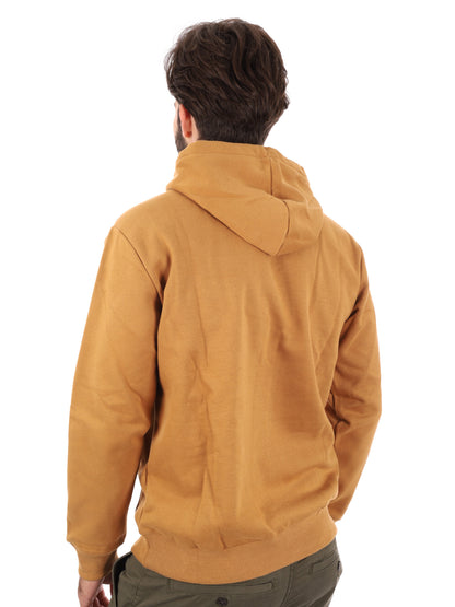 FELPA CON CAPPUCCIO HAMPTON TIMBERLAND DA UOMO OCRA