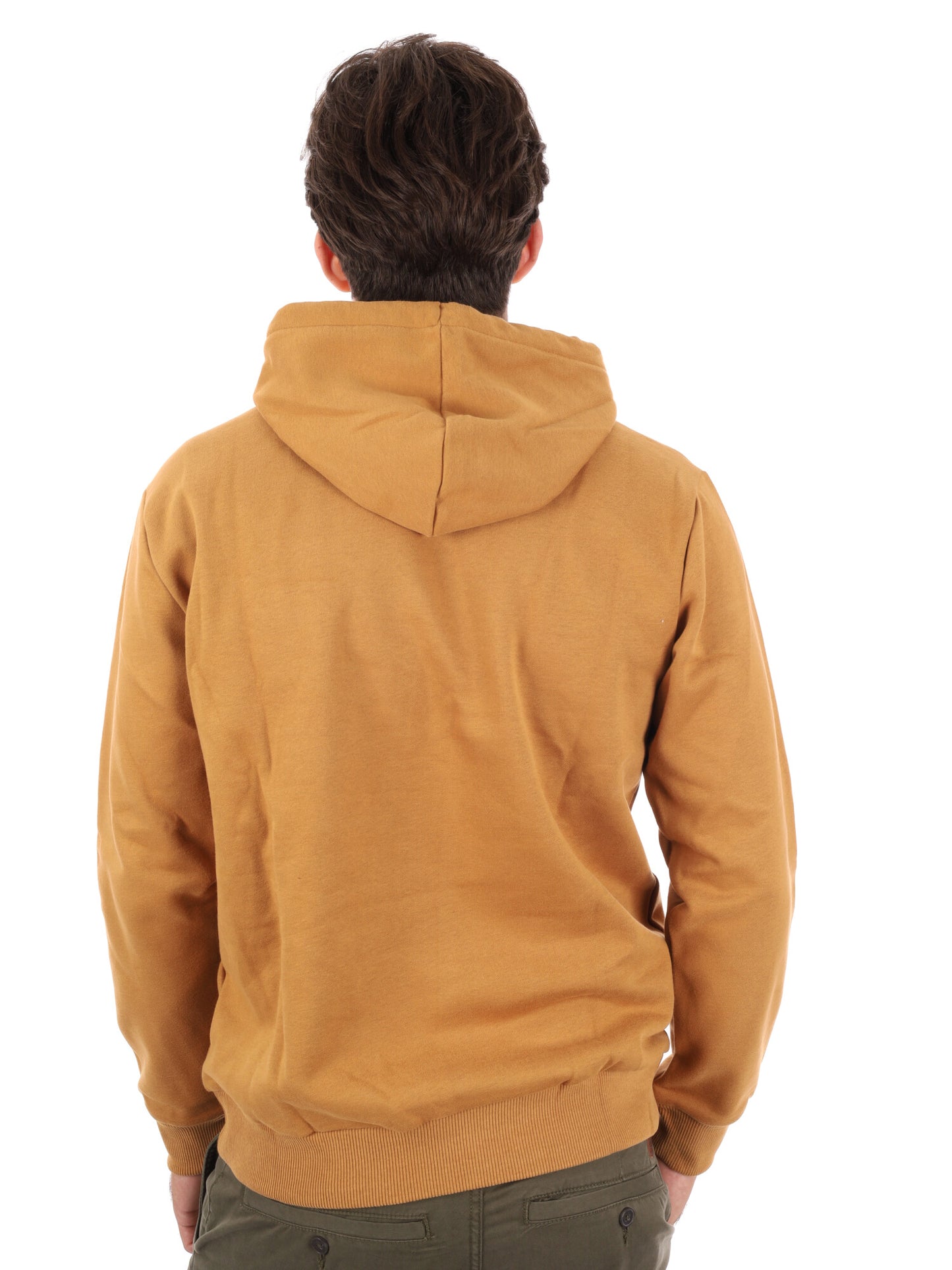 FELPA CON CAPPUCCIO HAMPTON TIMBERLAND DA UOMO OCRA