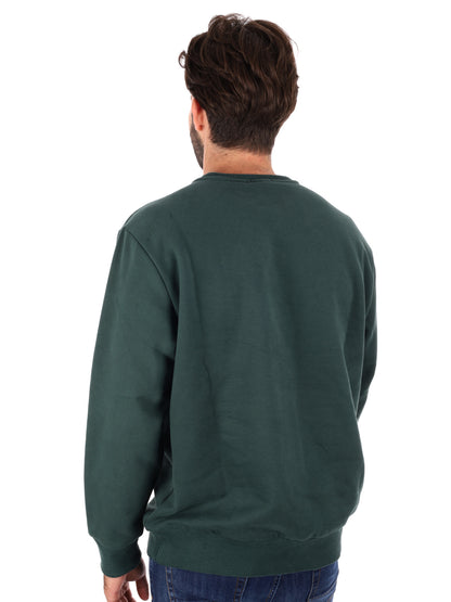 FELPA GIROCOLLO HAMPTON TIMBERLAND DA UOMO VERDE