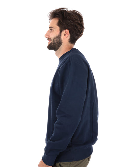 FELPA GIROCOLLO HAMPTON TIMBERLAND DA UOMO BLU