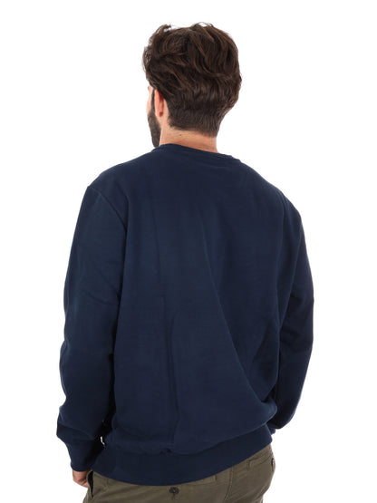 FELPA GIROCOLLO HAMPTON TIMBERLAND DA UOMO BLU