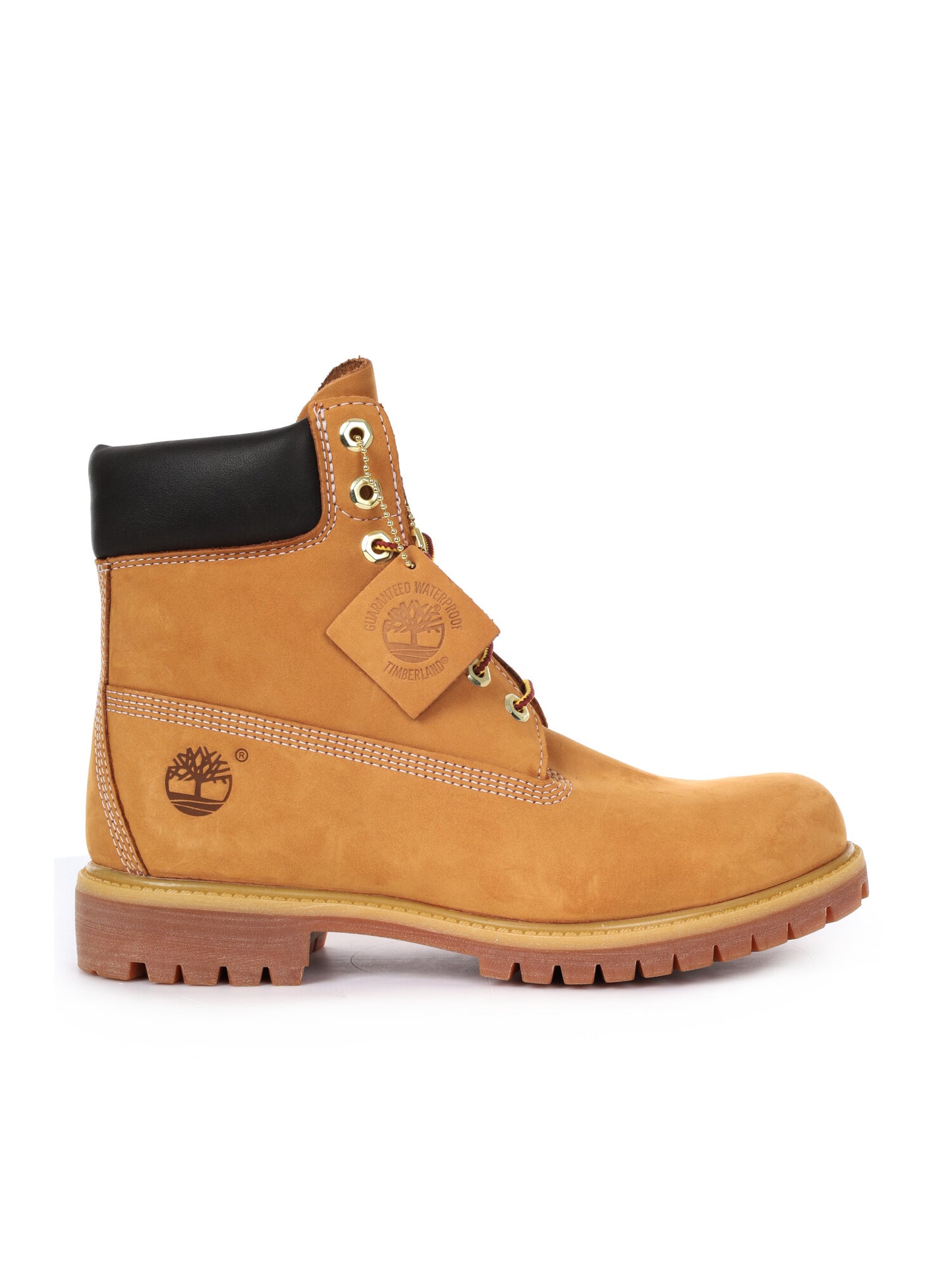 SCARPONCINO IMPERMEABILE PREMIUM 6 TIMBERLAND DA UOMO OCRA