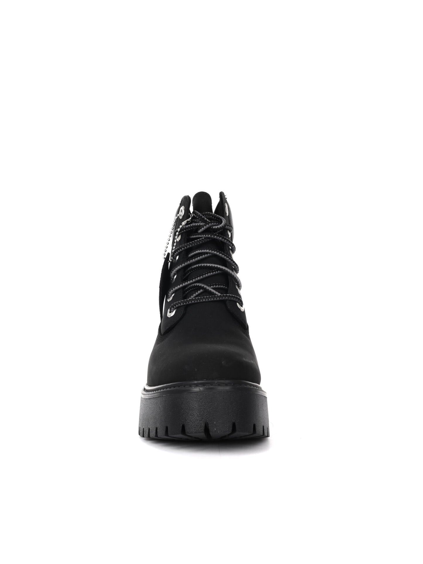 SCARPONCINO STONE STREET 6 CON PLATEAU TIMBERLAND DA DONNA NERO