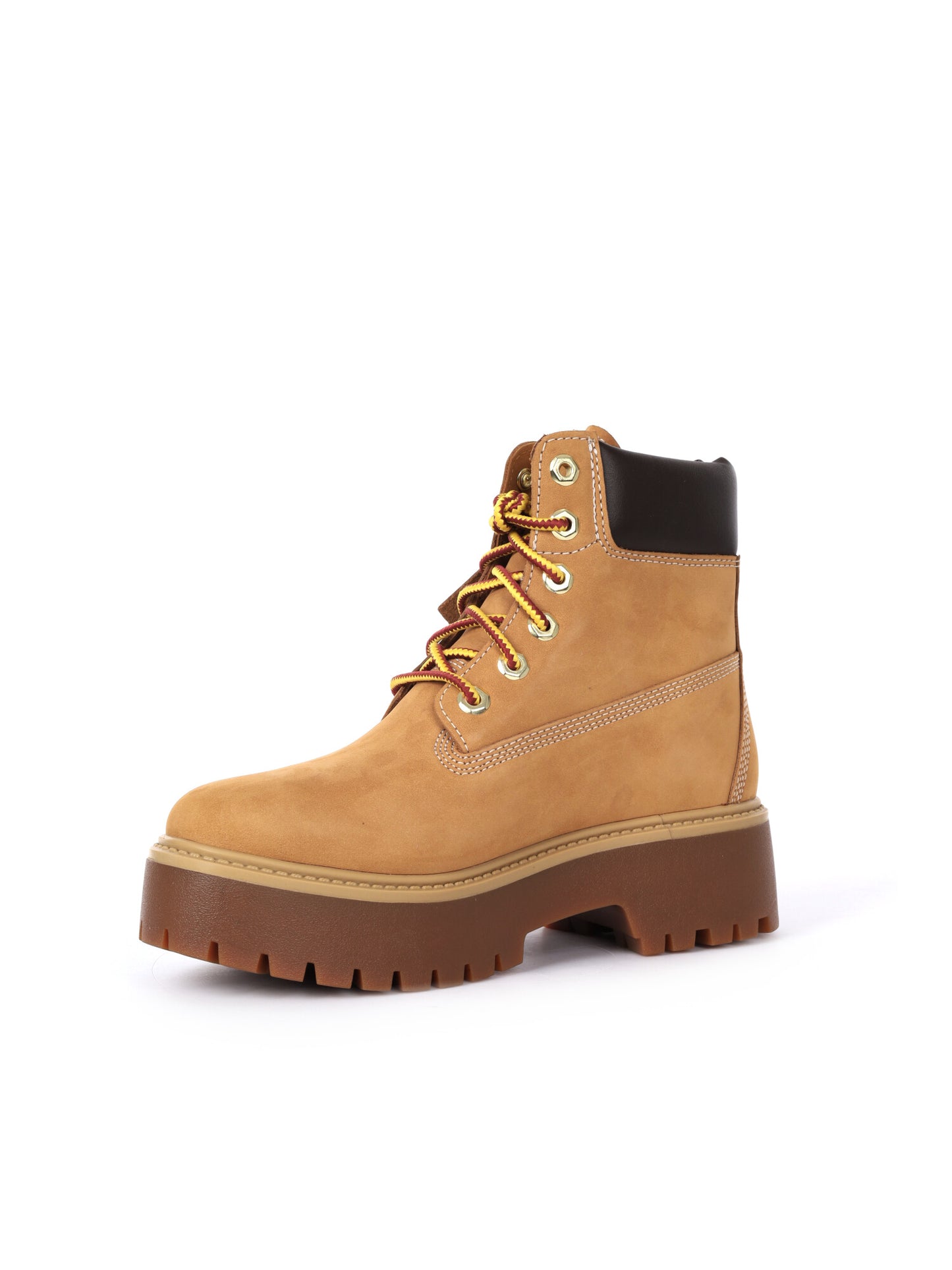 SCARPONCINO STONE STREET 6 CON PLATEAU TIMBERLAND DA DONNA OCRA