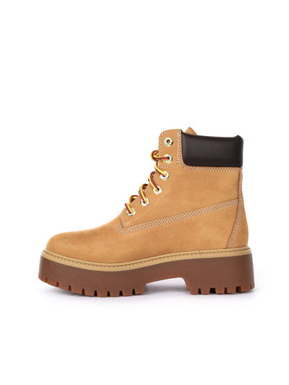 SCARPONCINO STONE STREET 6 CON PLATEAU TIMBERLAND DA DONNA OCRA