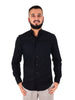 camicia-da-uomo-fb-tiffany-nero-in-cotone-nero