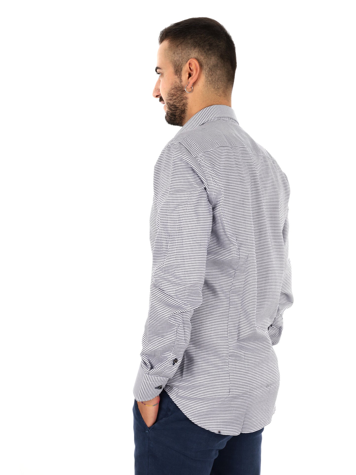 Fb Top 33, camicia da uomo multicolore