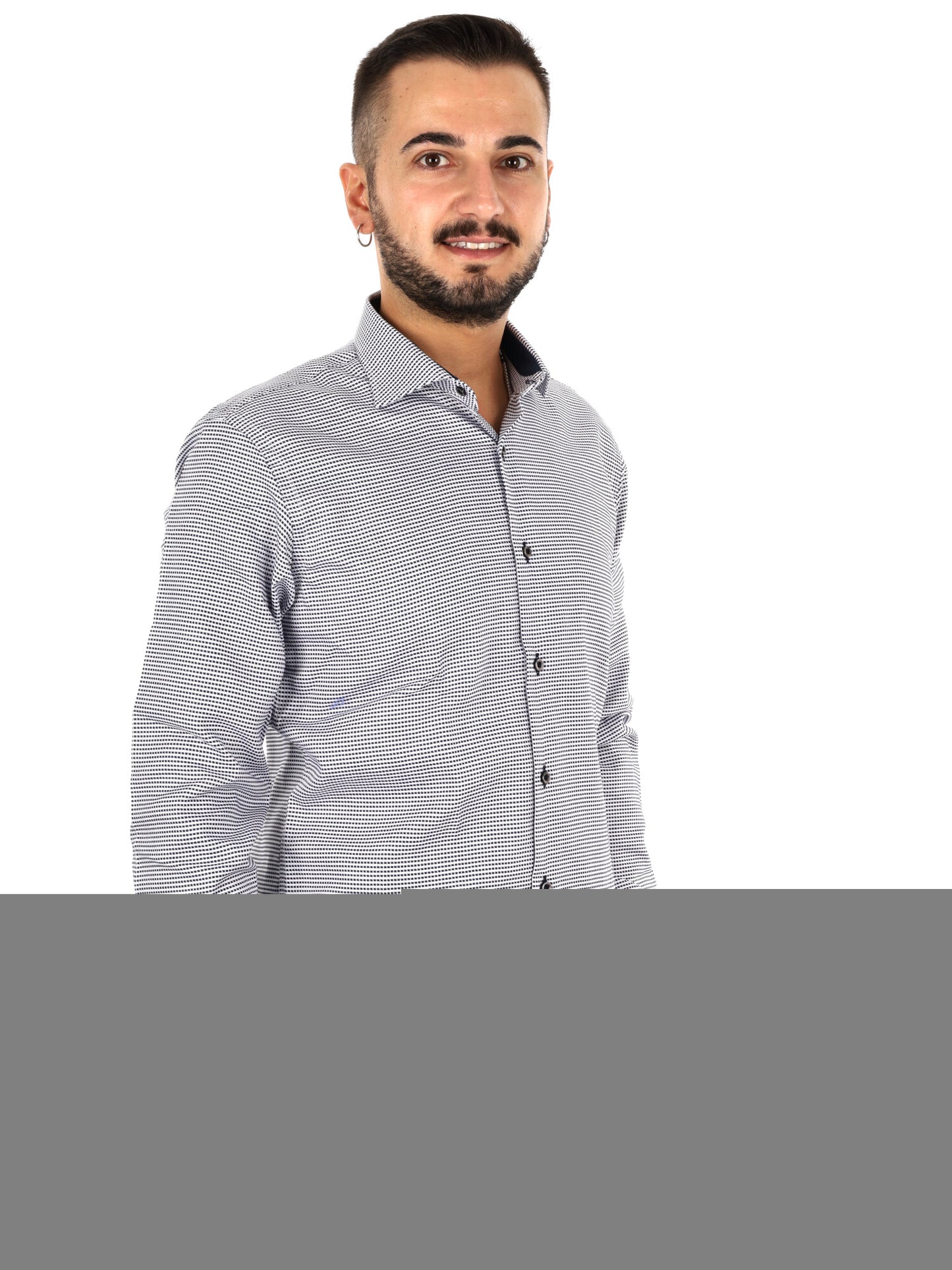 Fb Top 33, camicia da uomo multicolore