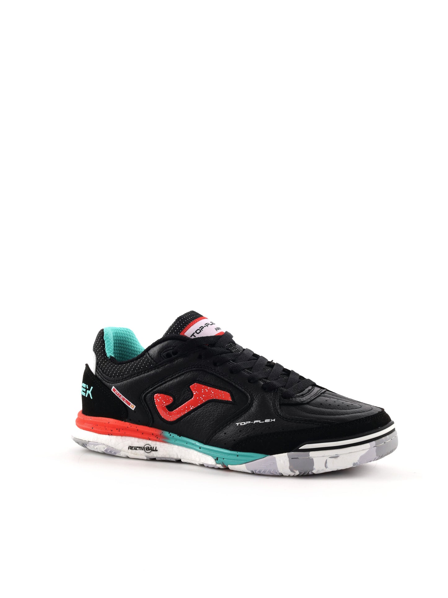 Joma Top Flex Rebound, scarpe da calcio indoor uomo nere