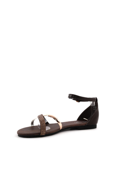 Sandali donna Clyo' in elegante marrone