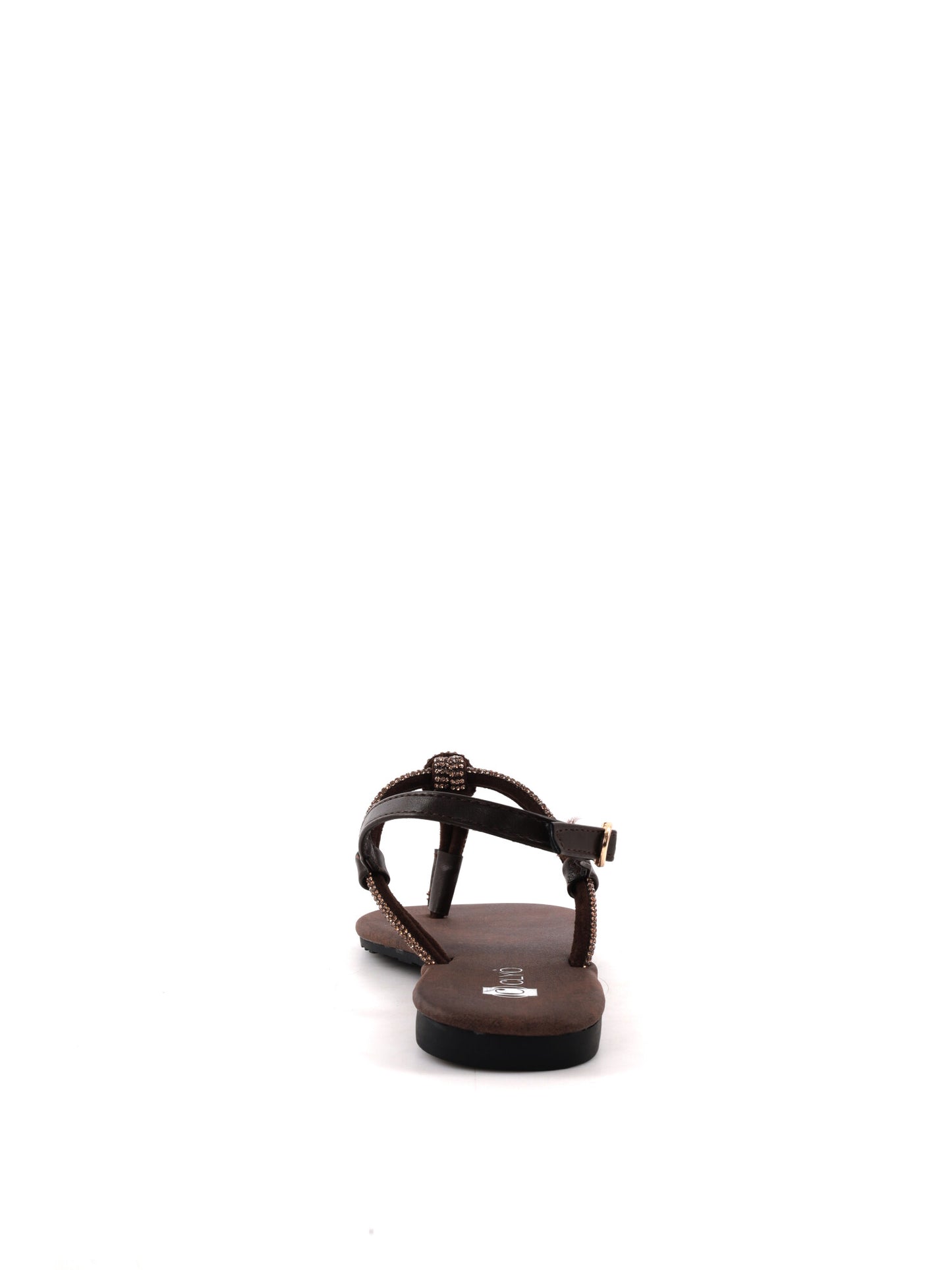Sandali donna Clyo' in raffinato marrone