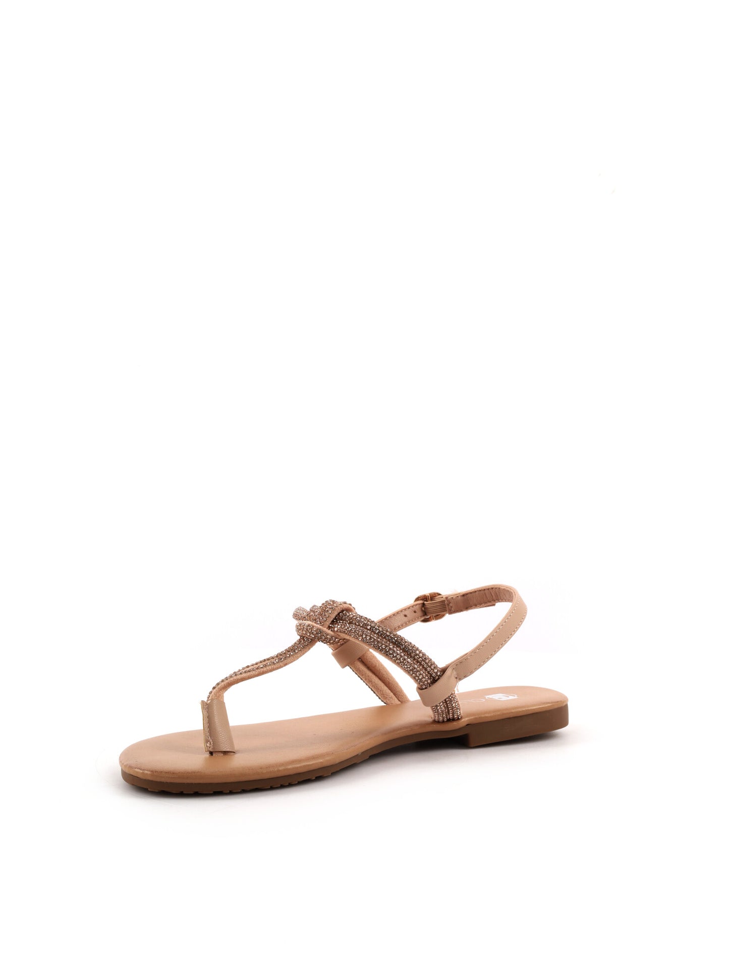 Sandali donna Clyo' beige eleganti e versatili