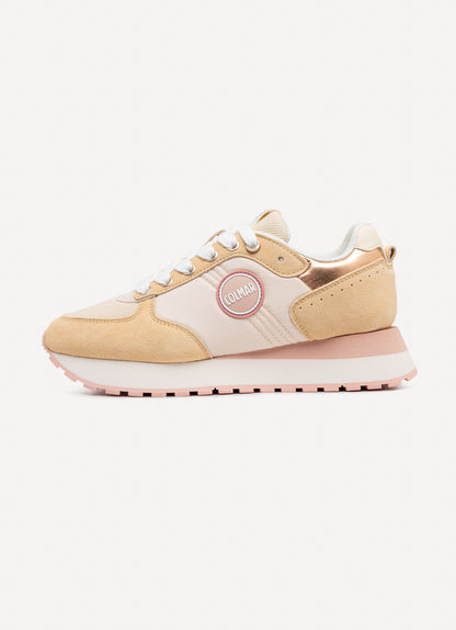 SNEAKERS BEIGE TRAVIS AUTHENT COLMAR DA DONNA