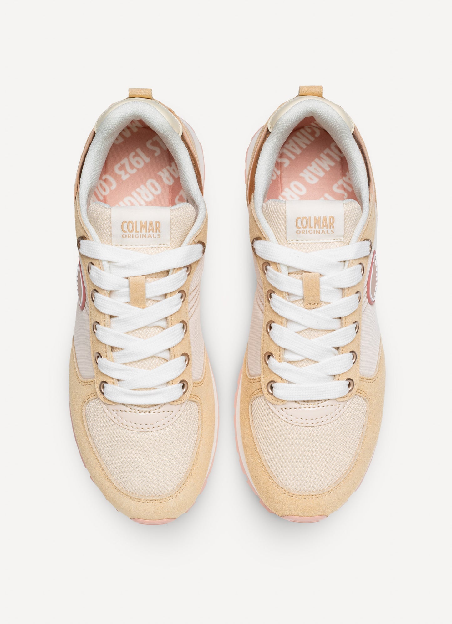 SNEAKERS BEIGE TRAVIS AUTHENT COLMAR DA DONNA
