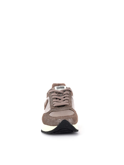 SNEAKERS TRAVIS PUNK SUOLA ALTA COLMAR DA DONNA TAUPE