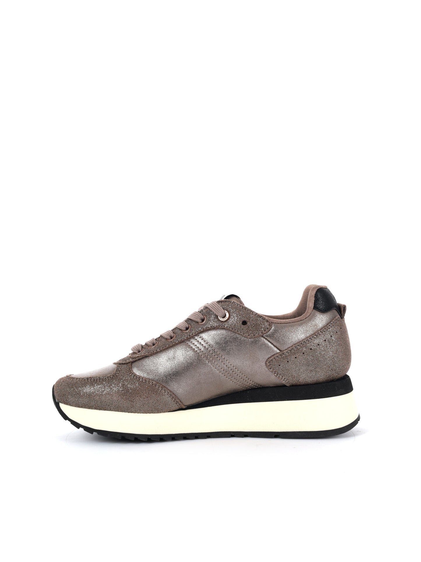SNEAKERS TRAVIS PUNK SUOLA ALTA COLMAR DA DONNA TAUPE