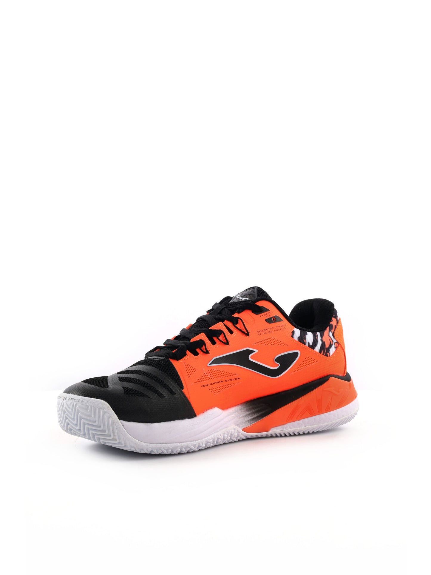Joma Spin, scarpe da tennis uomo arancio per performance e stabilità