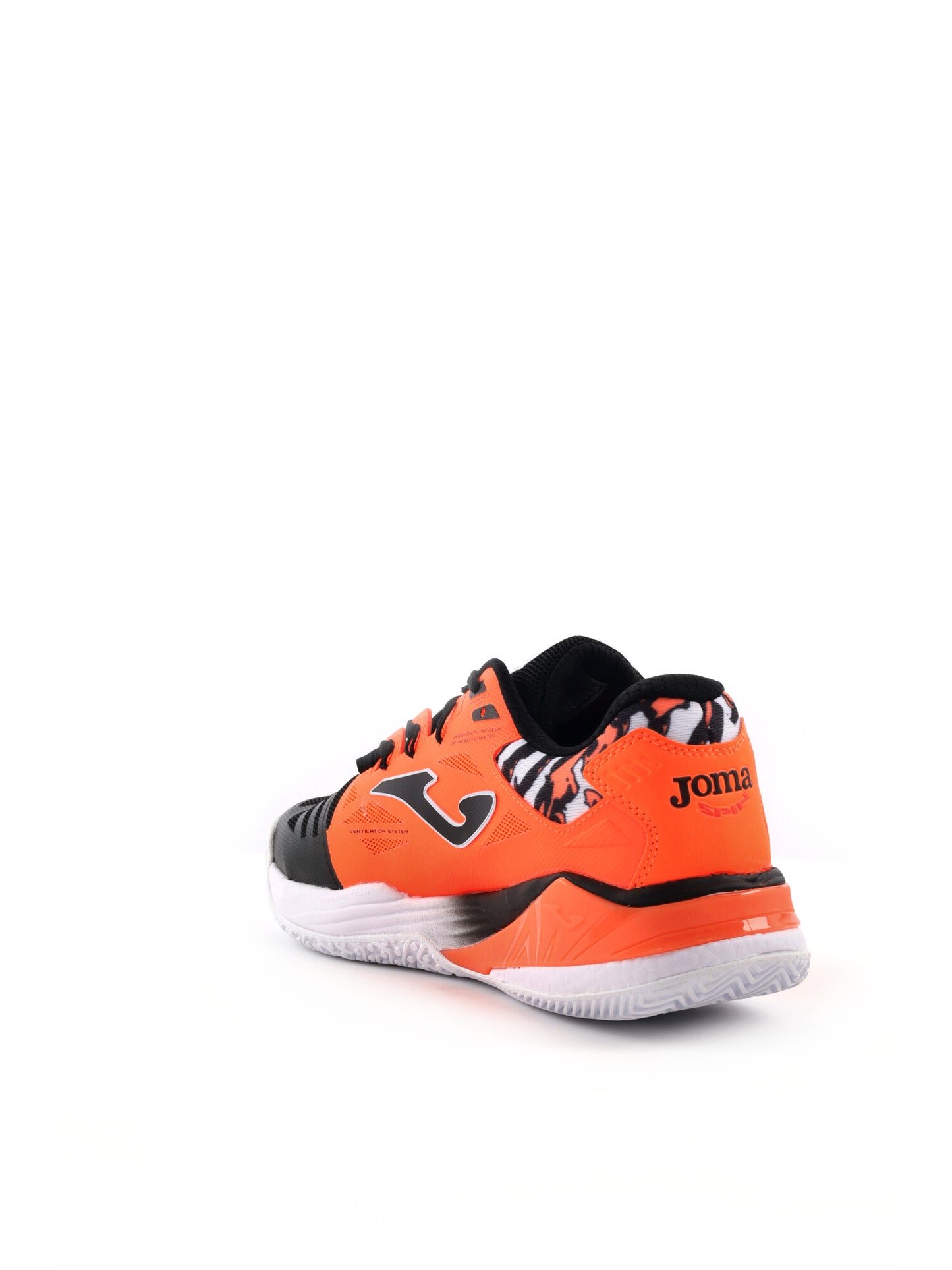 Joma Spin, scarpe da tennis uomo arancio per performance e stabilità