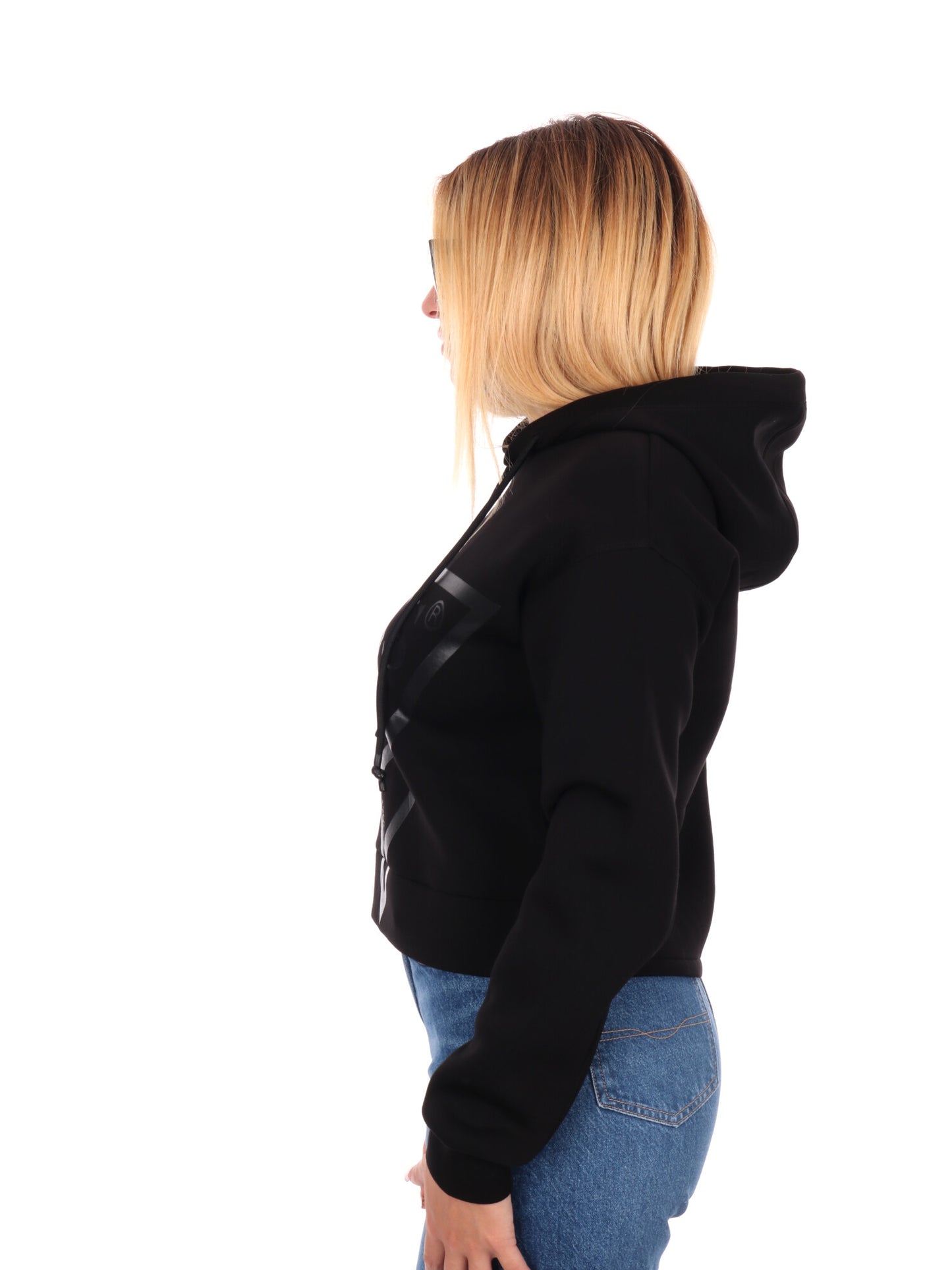 FELPA NEW ALISA GUESS DA DONNA NERO