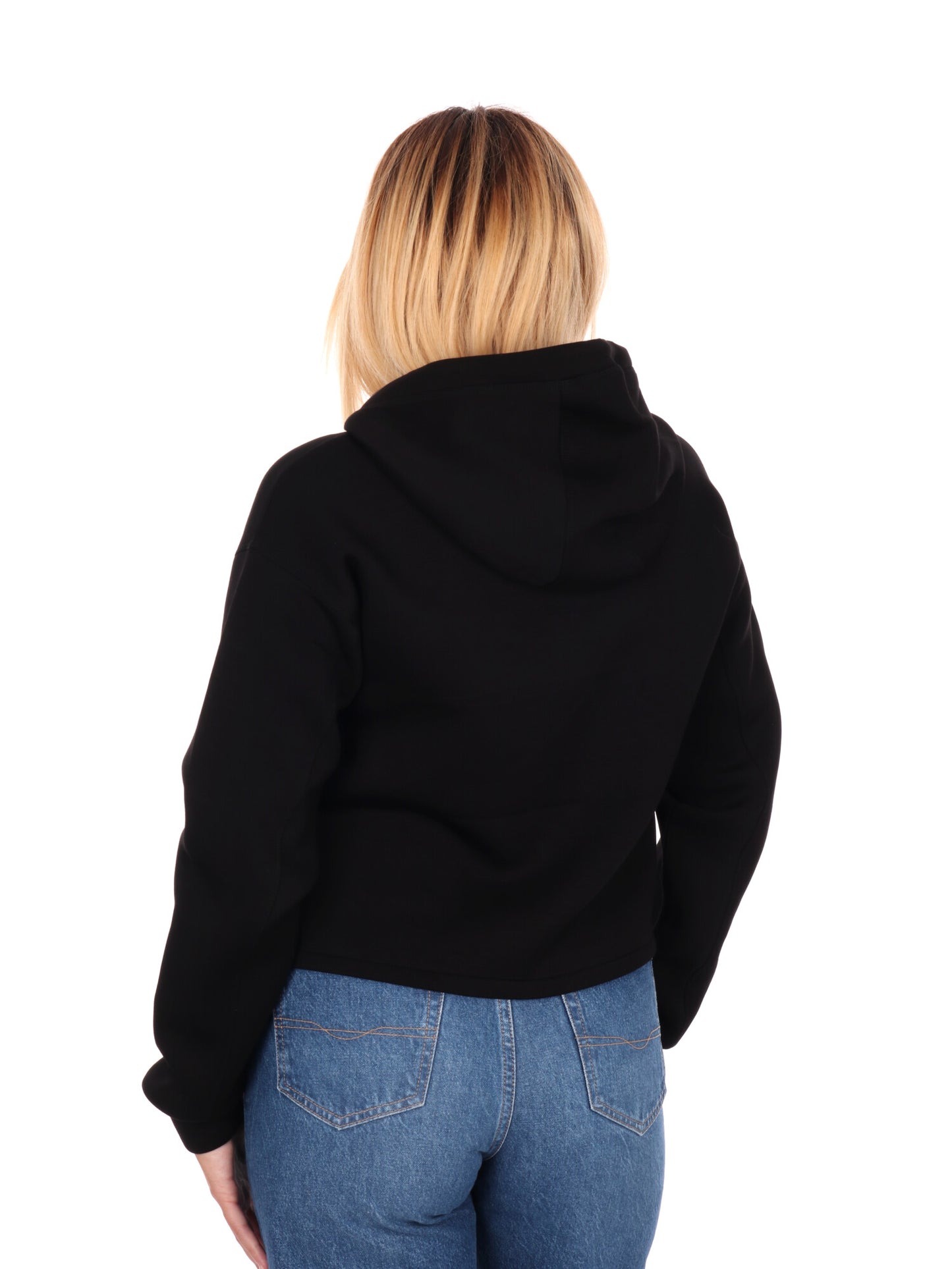 FELPA NEW ALISA GUESS DA DONNA NERO