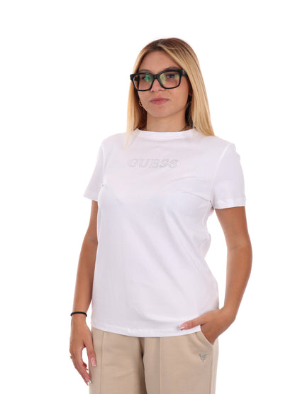 T-SHIRT BRIANA GUESS DA DONNA NERO