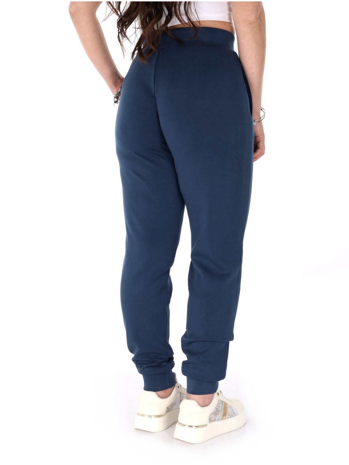 Guess olympe pant pantalone da donna blu