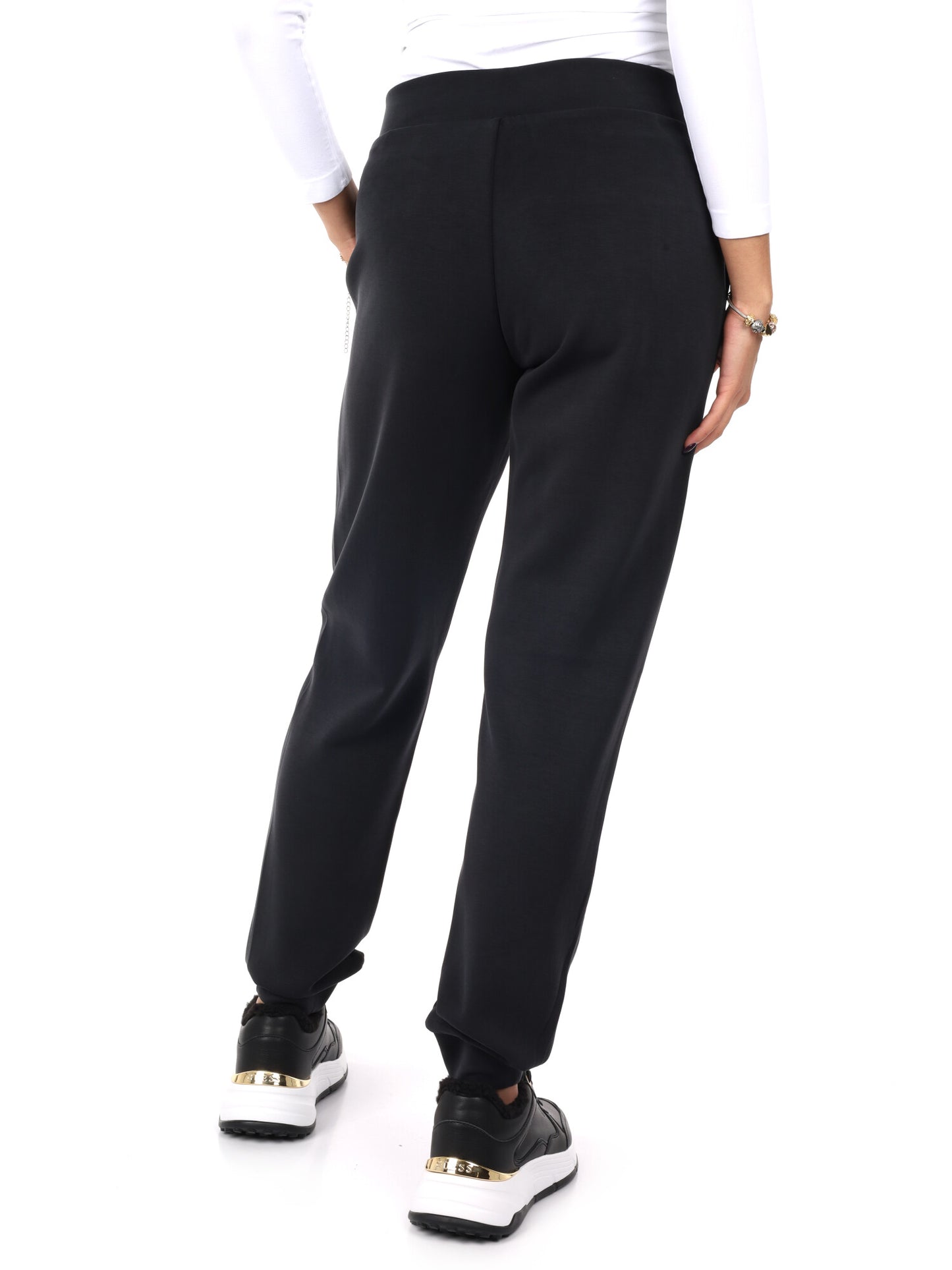 PANTALONE OLYMPE JOGGER GUESS DA DONNA NERO